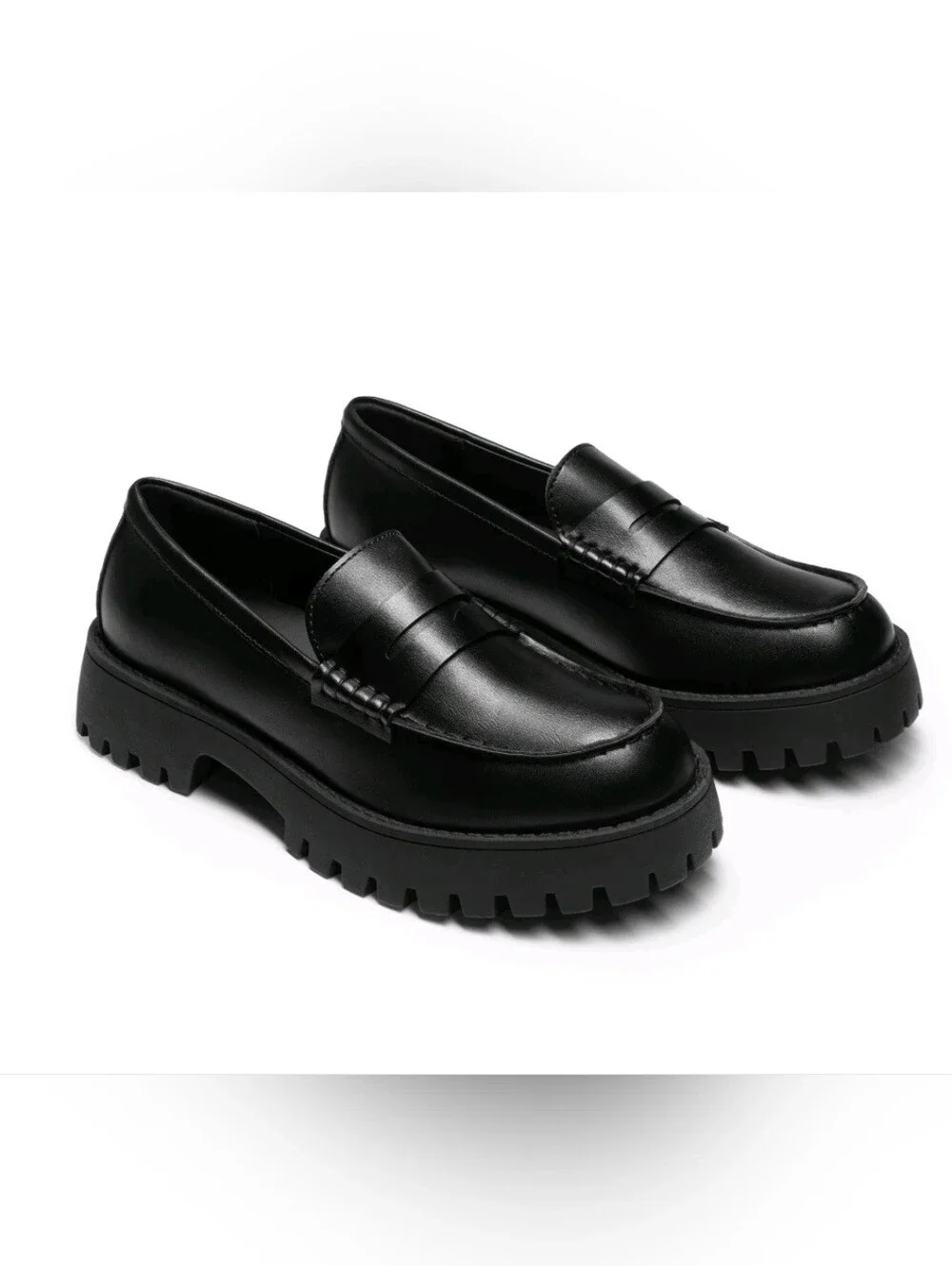 DREAM PAIRS Women's Platform Loafers
